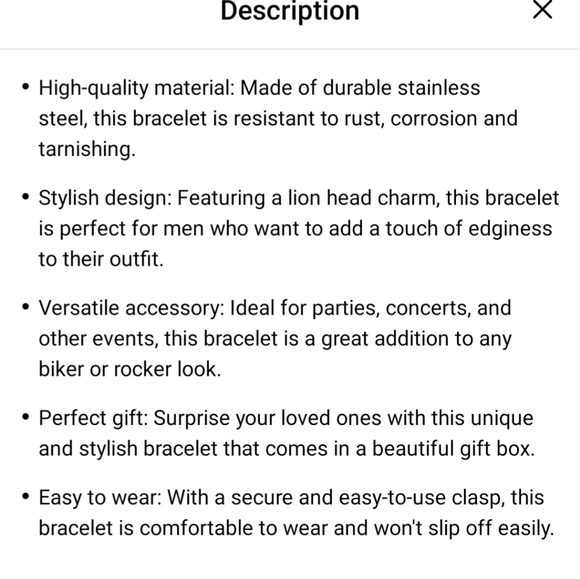 MEN BRACELET!  ❗️ - Picture 9 of 9